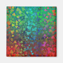 Recherche de motif graphique maison magnets Coeur