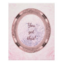Recherche de pink posters Encouragement