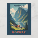 Recherche de fjords cartes postales Illustration
