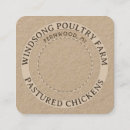 Zoek naar kip visitekaartjes Organisch