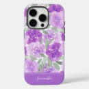 Recherche de fleur violette iphone coques Fleurs