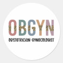 Recherche de gynécologue autocollants Obgyne