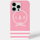 Recherche de ancre et corde iphone coques Monogramme