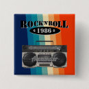 Recherche de musique classique badges Rétro