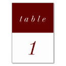 Recherche de blanc rouge mariage table cartes Simple