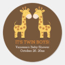 Recherche de jumelle des de autocollants De baby shower