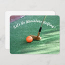 Recherche de minigolf invitations Golfeur