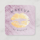 Recherche de or brillant cartes visite Maquillage