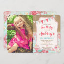 Recherche de shabby invitations Floral