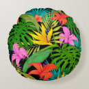Recherche de fleurs tropicales coussins Noir