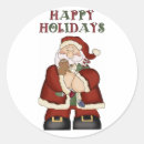 Recherche de père noël autocollants Amusant