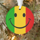 Recherche de visage de sourire ornements Souriant