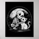 Zoek naar skelet kat posters Geest