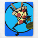 Recherche de pizzas tapis souris Drôle