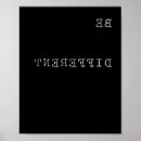 Zoek naar verschillend posters Motivatie