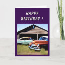 Recherche de abandonnée voiture cartes invitations Classique