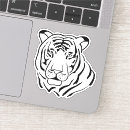 Recherche de tête de tigre autocollants Sauvage