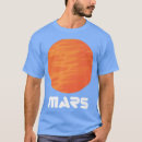 Recherche de planète rouge tshirts Système solaire