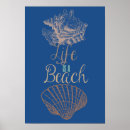 Recherche de la vie est une plage posters Océan