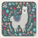 Recherche de alpaga dessous de verres Motif