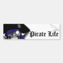 Recherche de pirates voiture autocollants La vie