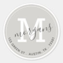 Recherche de gris gris gris gris argenté autocollants Monogramme