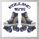 Recherche de roller skate posters Vintage