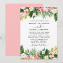 Recherche de plage hawaïen mariage invitations Moderne