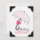 Recherche de rose noir baby shower invitations Noir et blanc