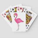 Recherche de flamant jeux de cartes Rose