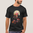 Recherche de noël de teckel tshirts Renne