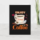 Recherche de grains de café vœux cartes Amoureux du café