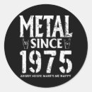 Recherche de fait en 1975 autocollants Anniversaire