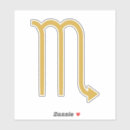 Recherche de signe de naissance autocollants Scorpio