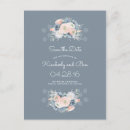 Recherche de bleu sérénité invitations Floral