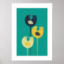 Zoek naar vintage bird kunst Retro