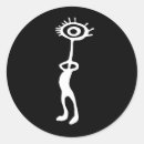 Recherche de chamane autocollants Tribal