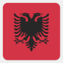 Recherche de drapeau albanie autocollants L'albanie