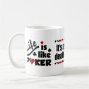 Recherche de poker tasses Main