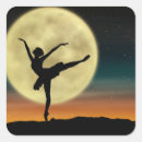 Recherche de danse de ballet autocollants Silhouette
