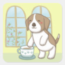 Recherche de chiot beagle autocollants Dog