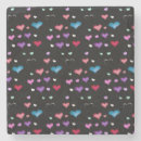 Recherche de saint valentin dessous de verres Violet