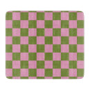 Recherche de rose et vert planches à découper Moderne