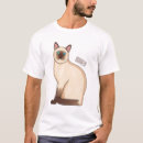 Recherche de siamese cat tshirts Animal