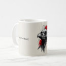 Recherche de crâne gothique tasses De corbeau