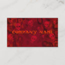 Zoek naar schuif visitekaartjes Schedel