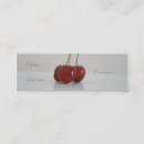 Recherche de cerise mini cartes visite Cramoisi