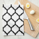 Recherche de motif marocain cuisine linges Blanc