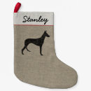Recherche de silhouette chaussette de noël Dog