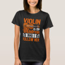 Recherche de violin tshirts Player